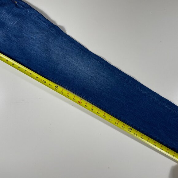 Evisu Slim Fit Seagull Pocket 11oz Blue Jeans mens size 32x31.5 - Picture 11 of 11